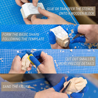 Hoppy Bunnies Carving Kit