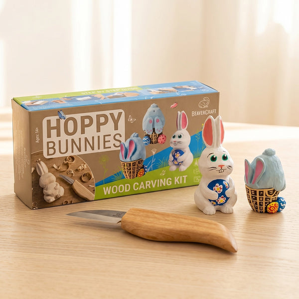 Hoppy Bunnies Carving Kit