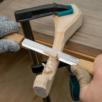 Drawknife with Leather Sheath