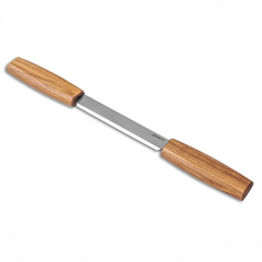 Drawknife for Woodworking – Carbon Steel Knife with Leather Sheath – DK2S