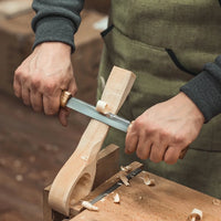 Drawknife with Leather Sheath