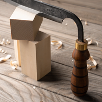 Hand-Forged Drawknife – Walnut Handles