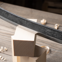 Hand-Forged Drawknife – Walnut Handles
