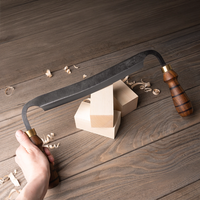 Hand-Forged Drawknife – Walnut Handles