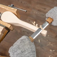 Drawknife with Leather Sheath