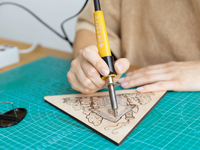 Key Holder DIY Pyrography Kit 