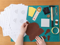 Leather Accessory Bundle – Bracelet & Case Kits