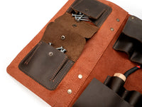 Multi-Functional Leather Tool Roll