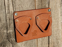 Dual-Tool Leather Wall Hanger