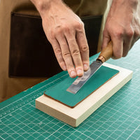 Leather Strop with Compound