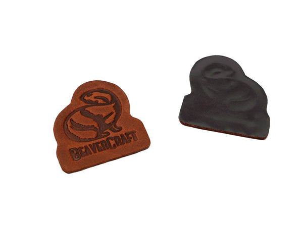 Leather Fridge Magnet (Beaver)