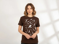 BeaverCraft Women’s T-Shirt (Brown)