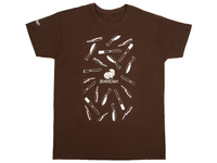 BeaverCraft Men’s T-Shirt (Brown)