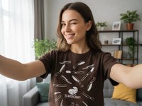 BeaverCraft Women’s T-Shirt (Brown)