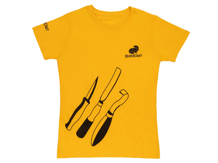 BeaverCraft Women’s T-Shirt (Yellow)