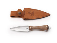 Neck Knife Dagger with Leather Sheath