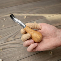 Palm Bent Gouge – Sweep 8, 14 mm