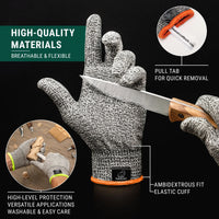 Wizard Carving Kit + Safety Gloves (S)