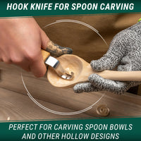 Starter Spoon Carving Set, 2 pcs