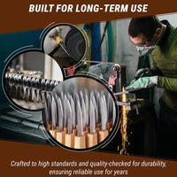 Left-Handed Spoon Carving Knife Set in Tool Roll, 3 pcs