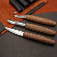 Premium Spoon & Kuksa Carving Set, 3 pcs