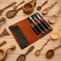 Premium Spoon & Kuksa Carving Set, 3 pcs