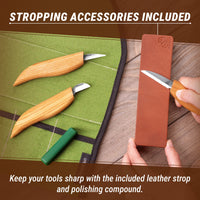 Starter Wood Carving Knife Set, 3 pcs