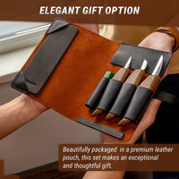 Premium Wood Carving Knife Set, 3 pcs