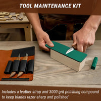 Premium Wood Carving Knife Set, 3 pcs