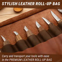 Premium Wood Carving Knife Set, 8 pcs