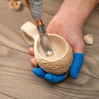 Spoon, Bowl & Kuksa Carving Set in Tool Roll, 3 pcs