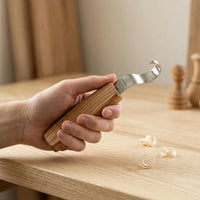 Left-Handed Spoon Carving Hook Knife, 25 mm