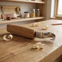 Left-Handed Spoon Carving Hook Knife, 25 mm
