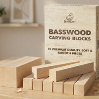 Basswood Carving Block Set, 10 pcs