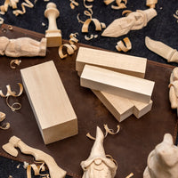 Basswood Carving Block Set, 5 pcs