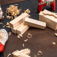 Basswood Carving Block Set, 5 pcs