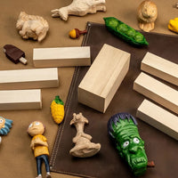 Basswood Carving Block Set, 7 pcs