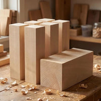 Basswood Carving Block Set, 7 pcs