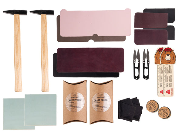 Leather Wallet Bundle – 2 Wallets, 2 Colors