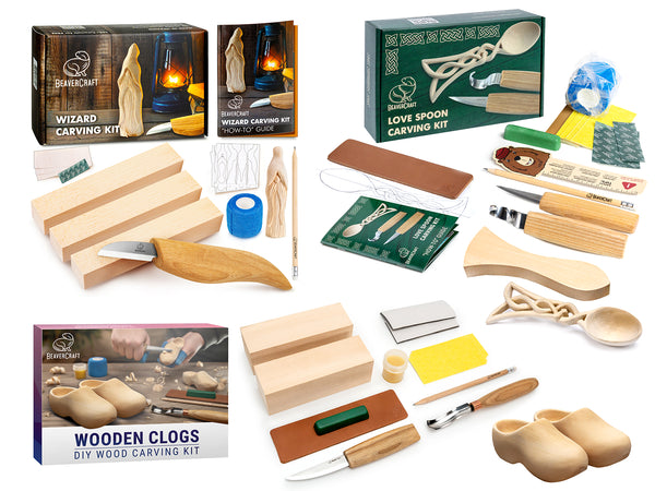 Legends & Folk Craft Bundle – Wizard, Spoon & Clogs