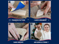 Christmas Ornaments Carving Kit