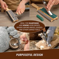 Paddle Strop for Hook Knives & Gouges