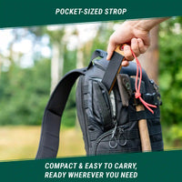 Pocket Paddle Strop with 2 Compounds