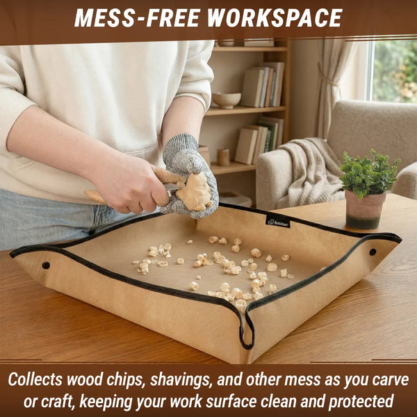 Hobby Work Mat – Wood Chip Catcher