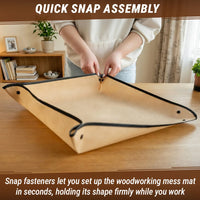 Hobby Work Mat – Wood Chip Catcher