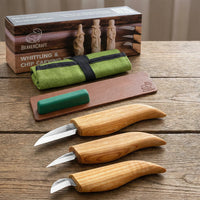 Starter Wood Carving Knife Set, 3 pcs