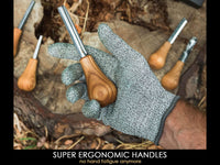 Palm Carving Tool Set in Gift Box, 6 pcs