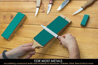 Honing paste green compound