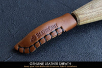 Knife for kuksa bowl spoon
