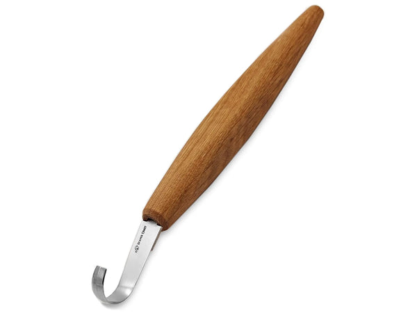 Double Bevel Spoon Carving Knife – Oak Handle